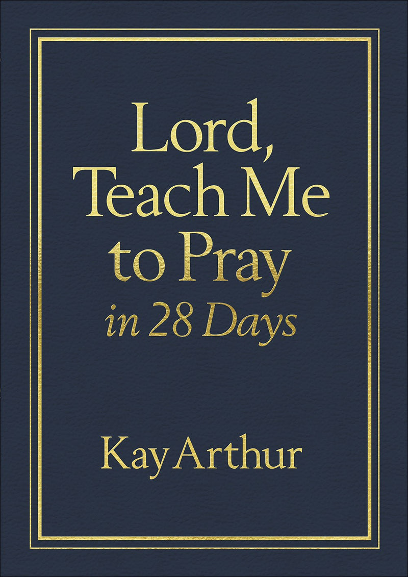 Lord  Teach Me To Pray In 28 Days-Blue Milano Softone 