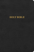 KJV Thinline Bible-Black LeatherTouch