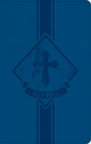 KJV Kids Bible  Thinline Edition-Navy LeatherTouch