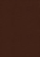 KJV Thompson Chain-Reference Bible (Comfort Print)-Brown Genuine Calfskin Leather Indexed