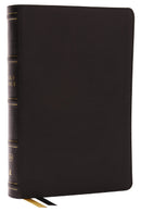 KJV Center-Column Reference Bible (Comfort Print)-Black Genuine Leather