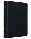 ESV Men's Study Bible-Black Genuine Leather