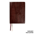 LSB Inside Column Reference  Paste-Down  Reddish-Brown Faux Leather