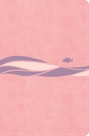 CSB Easy-For-Me Bible For Early Readers-Coral Pink LeatherTouch