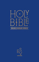 Pew bible blue - hc