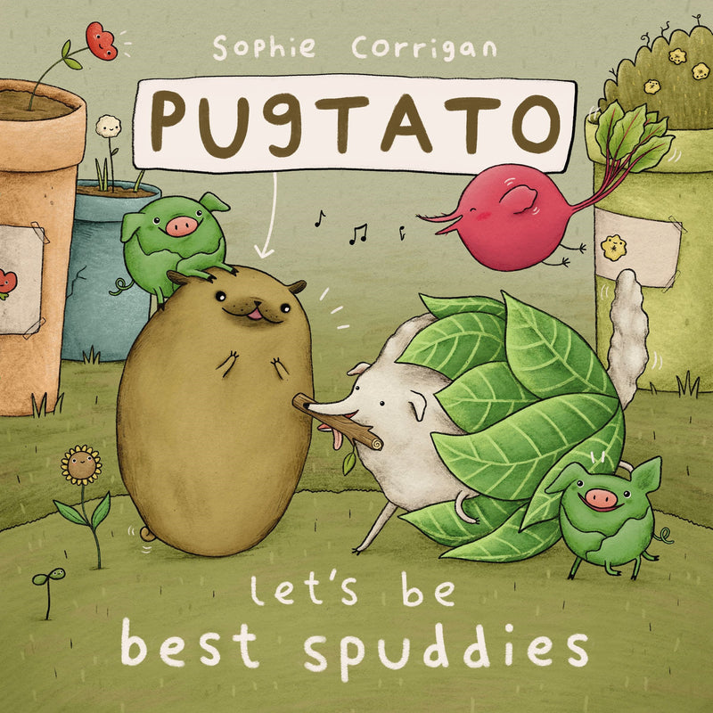 Pugtato  Let's Be Best Spuddies