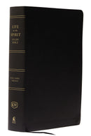 KJV Life In The Spirit Study Bible-Black Bonded Leather Indexed