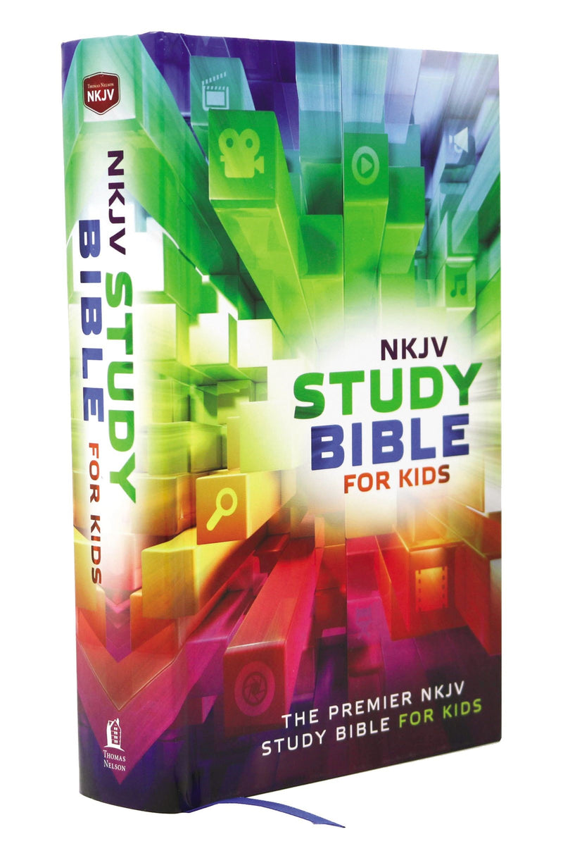 NKJV Study Bible For Kids-Hardcover