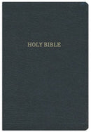 KJV Giant Print Reference Bible (Comfort Print)-Black Bonded Leather Indexed