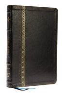 NRSV Great Quotes Catholic Bible (Comfort Print)-Black Leathersoft