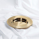Bread Plate Brass Tone