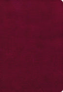 NASB 2020 Super Giant Print Reference Bible-Burgundy LeatherTouch Indexed