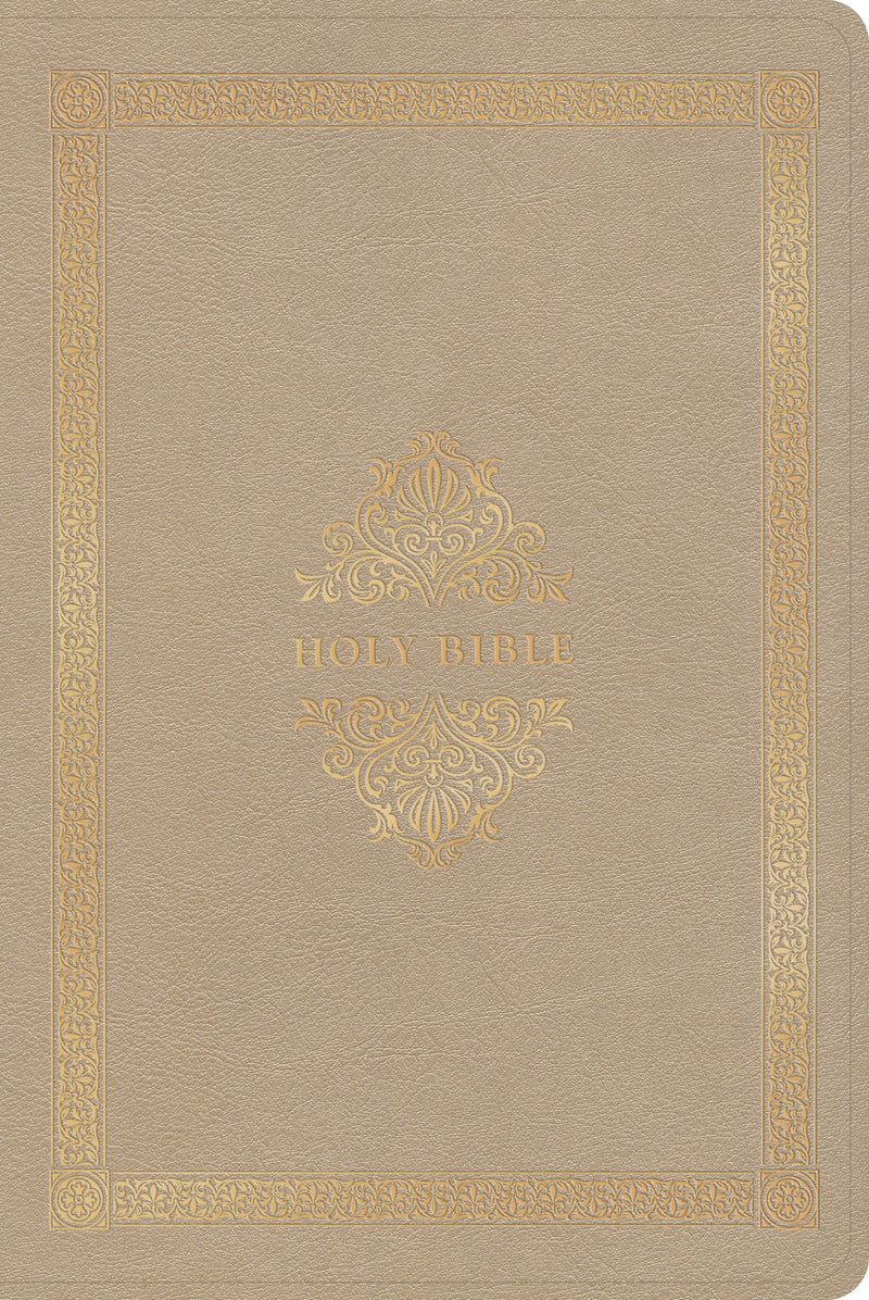 CSB Adorned Bible-Gold LeatherTouch