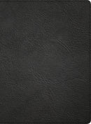 CSB Experiencing God Bible-Black Genuine Leather Indexed