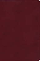 NASB 2020 Giant Print Reference Bible-Burgundy LeatherTouch Indexed