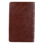 KJV Bijbel Grote Print Bruin