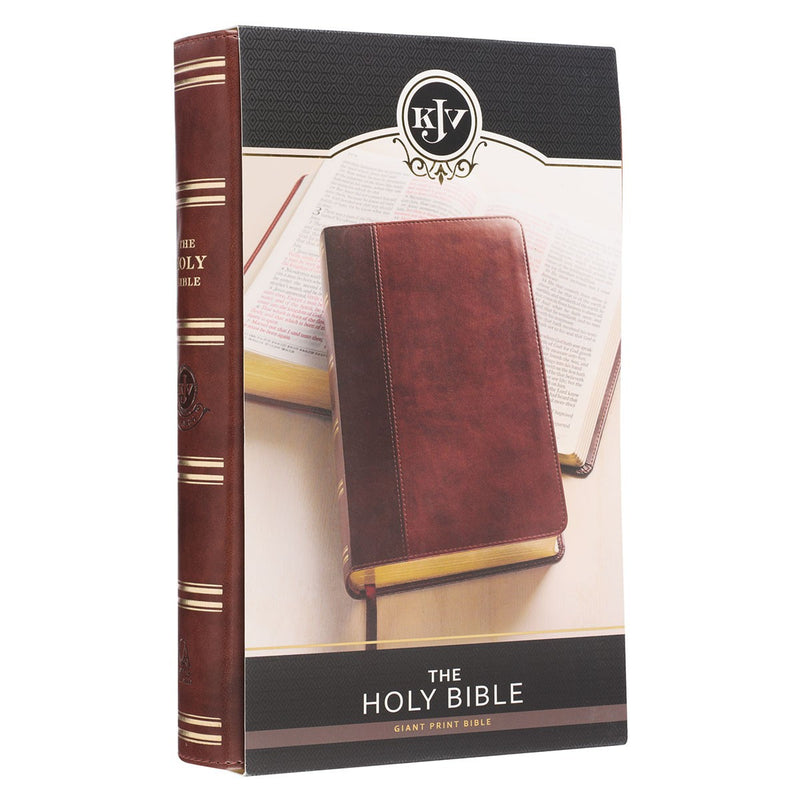 KJV Bijbel Grote Print Bruin