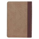 Compact Bible - DuoTone Brown/Tan