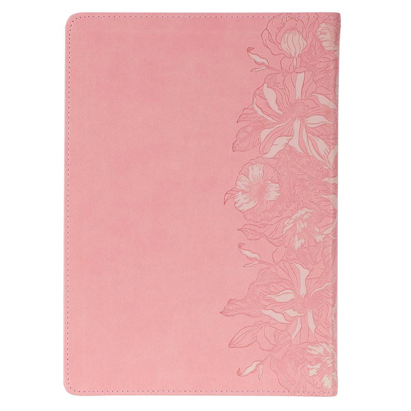 Spirituele Groei Bijbel Roze Kunstleer