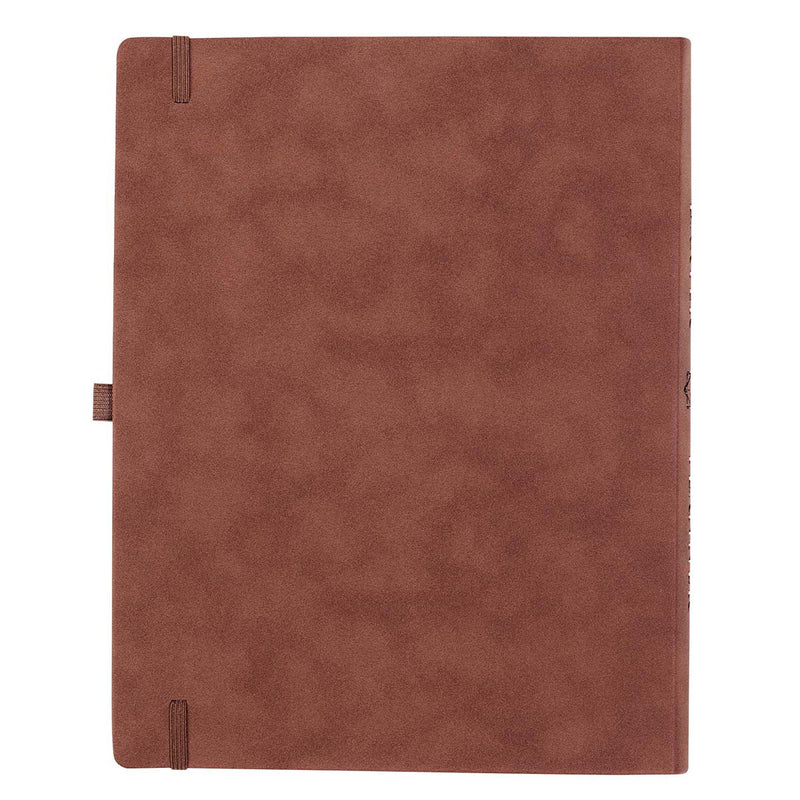 Brown Faux Leather Baxter Executive