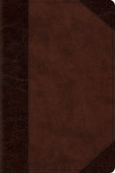 ESV Personal Reference Bible-Brown/Walnut Portfolio Design TruTone