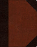 ESV Single Column Journaling Bible-Brown/Cordovan Portfolio Design TruTone