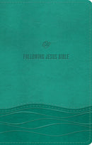 ESV Following Jesus Bible-Teal TruTone