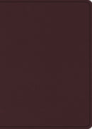 ESV Study Bible/Large Print-Burgundy Bonded Leather