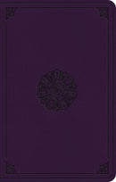 ESV Premium Gift Bible-Lavender Emblem TruTone
