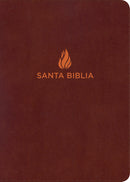 Span-RVR 1960 Hand Size Giant Print Bible (Biblia Letra Grande Tamano Manual)-Brown Bonded Leather