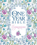 NLT One Year Creative Expressions Bible-Deluxe Floral Softcover 