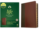 NLT Life Application Study Bible (Third Edition) (RL)-Brown/Tan LeatherLike Indexed