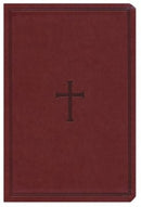 KJV Large Print Compact Reference Bible-Brown LeatherTouch