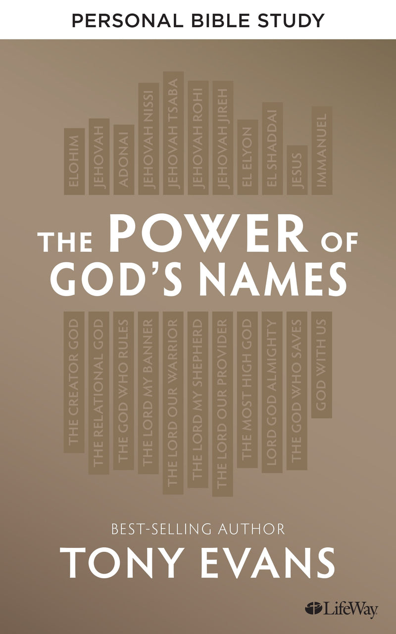 The Power Of God's Names Personal Bible Study Book