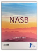 NASB 2020 Giant Print Text Bible-Blue Leathertex Indexed (
