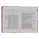 Spiritual Growth Bible Pink Floral