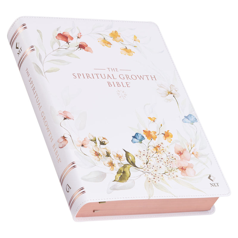 Spirituele Groei Bijbel Crème-Bloemen