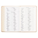 Pearlized Ivory Faux  Gift  Index