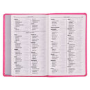 Pearlized Cherry Pink Faux Leather Gift