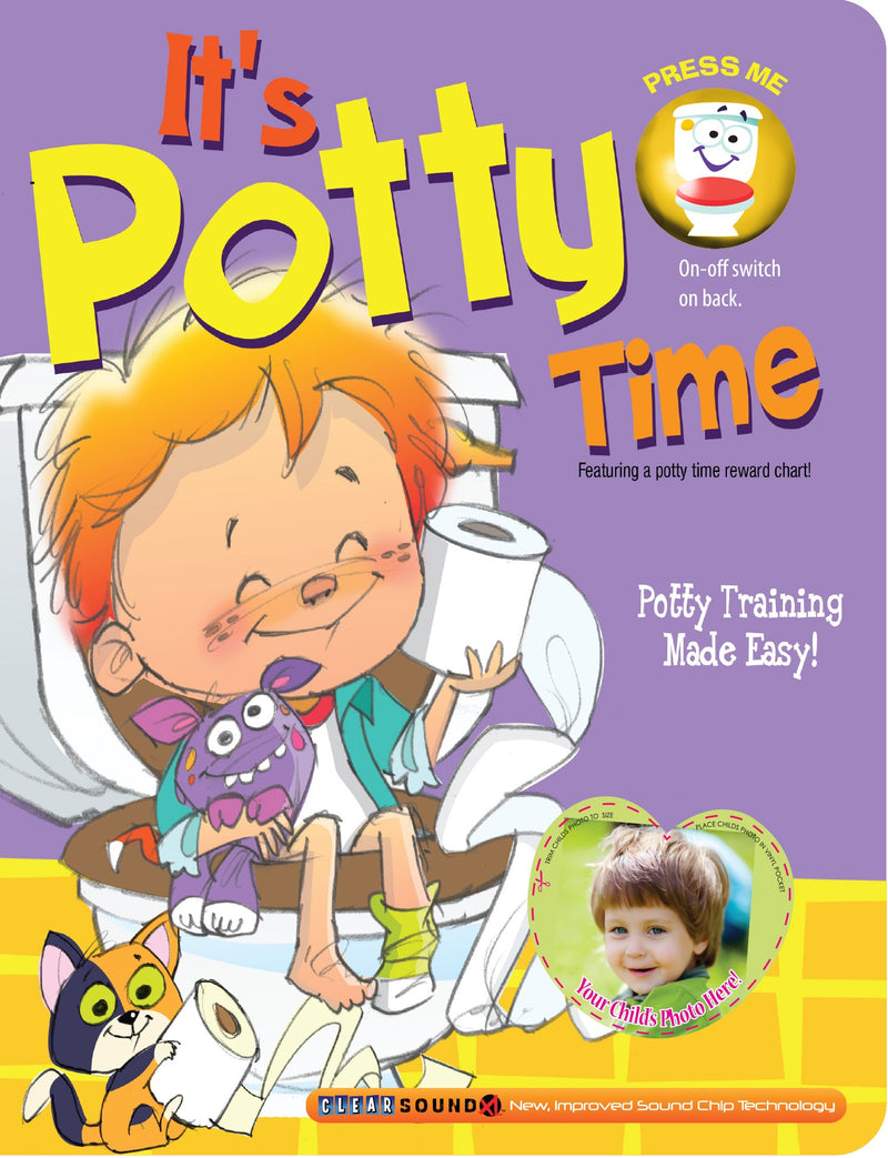 It's Potty Time For Boys (KidzSize Clearsound Books)