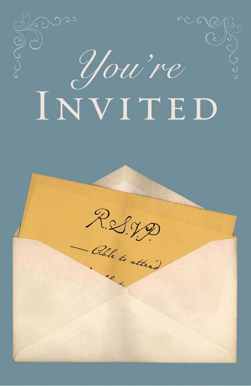 Tract-You're Invited (KJV) (Pack Of 25)