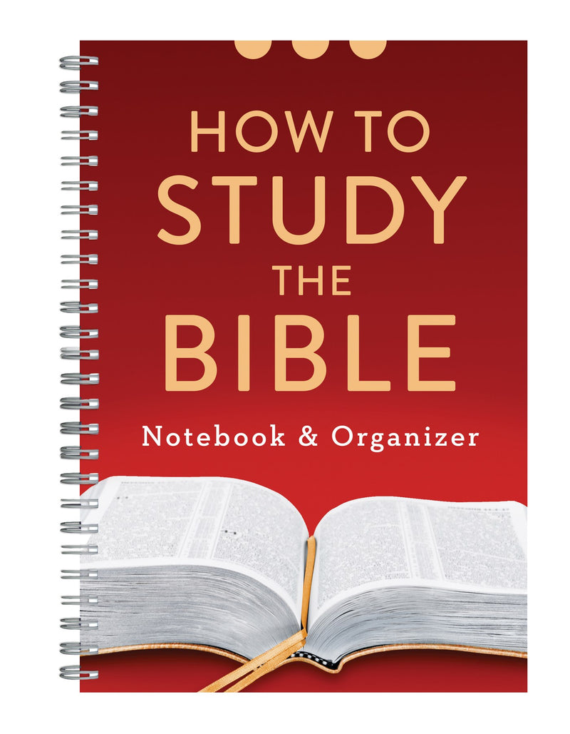 How To Study The Bible Notebook And Organizer 