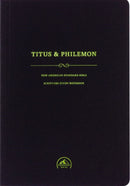 NASB Scripture Study Notebook: Titus & Philemon