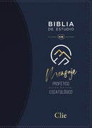 Span-RVR Prophetic Message Study Bible (Biblia De Estudio Del Mensaje Profetico)-Blue Leathersoft