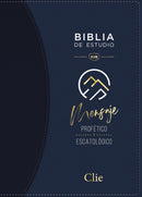 Span-RVR Prophetic Message Study Bible (Biblia De Estudio Del Mensaje Profetico)-Blue Leathersoft Indexed
