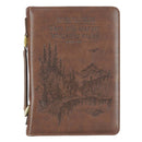 Wings Like Eagles Brown luxleather